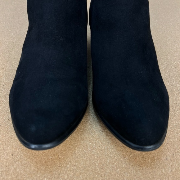 Esprit Womens Chelsea Black Boot Tiffany Faux Suede Booties Size 9M Classic READ - Picture 7 of 13